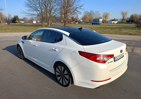 Kia Optima cena 49999 przebieg: 176000, rok produkcji 2013 z Łódź małe 232